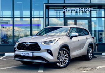 Новый Toyota Highlander 2025 (3 фото)