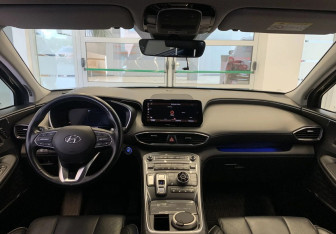 Подержанный автомобиль Hyundai Santa Fe 2021 года (11 фото)