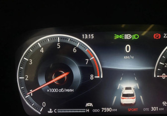 Подержанный автомобиль Changan CS95 2023 года (10 фото)
