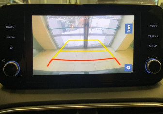 Подержанный автомобиль Hyundai Santa Fe 2021 года (17 фото)